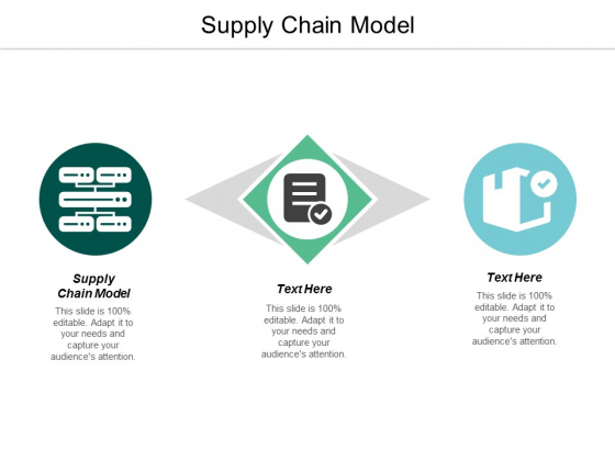 supply chain model ppt powerpoint presentation inspiration tips cpb