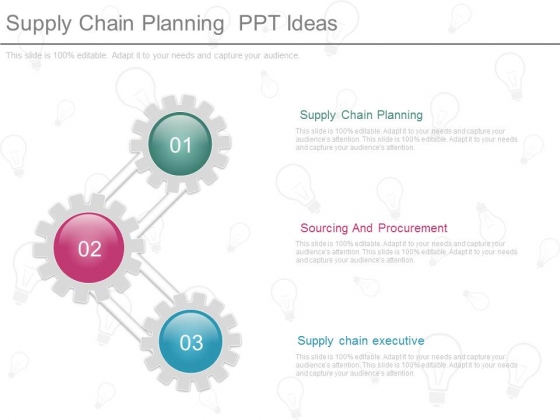 Supply Chain Planning Ppt Ideas Supply Chain Planning Ppt Ideas