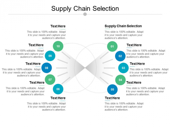 Supply Chain Selection Ppt PowerPoint Presentation Styles Rules Cpb Supply Chain Selection Ppt PowerPoint Presentation Styles Rules Cpb