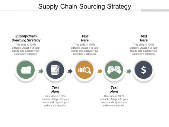 Supply Chain Sourcing Strategy Ppt PowerPoint Presentation Layouts Maker Cpb