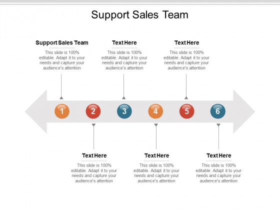 Support Sales Team Ppt PowerPoint Presentation Styles Format Cpb