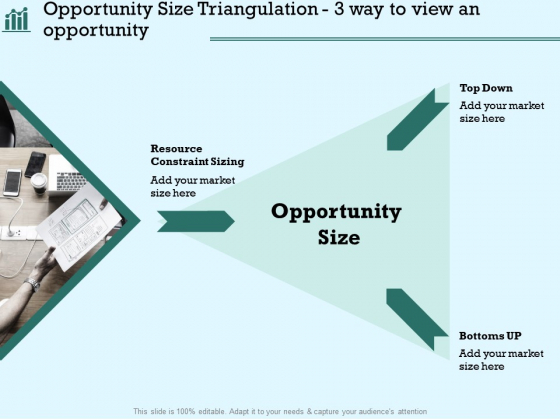 Survey_Analysis_Gain_Marketing_Insights_Opportunity_Size_Triangulation_3_Way_To_View_An_Opportunity_Clipart_PDF_Slide_1