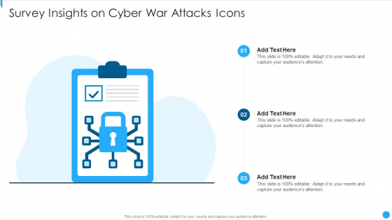 Survey Insights On Cyber War Attacks Icons Demonstration PDF Survey Insights On Cyber War Attacks Icons Demonstration PDF