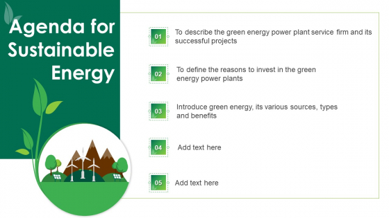 Sustainable Energy Agenda For Sustainable Energy Background PDF Sustainable Energy Agenda For Sustainable Energy Background PDF