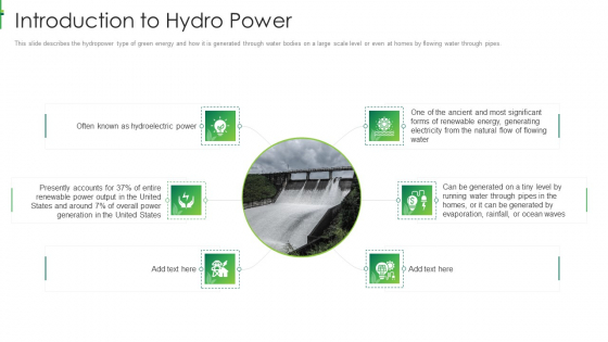 Sustainable Energy Introduction To Hydro Power Professional PDF