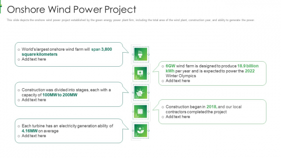 Sustainable Energy Onshore Wind Power Project Portrait PDF Sustainable Energy Onshore Wind Power Project Portrait PDF