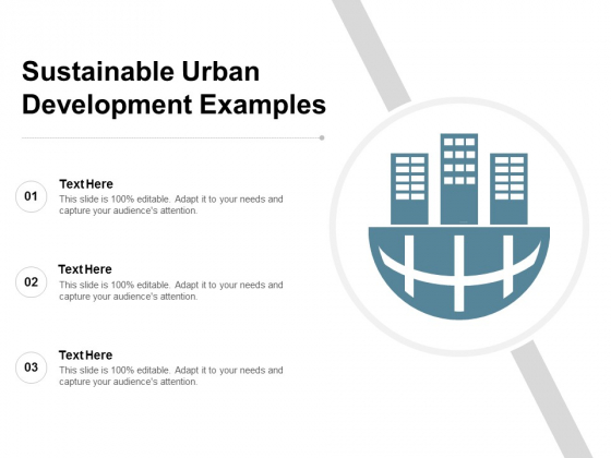 Sustainable Urban Development Examples Ppt PowerPoint Presentation Slides Structure Sustainable Urban Development Examples Ppt PowerPoint Presentation Slides Structure