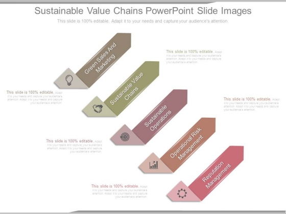 Sustainable Value Chains Powerpoint Slide Images Sustainable Value Chains Powerpoint Slide Images