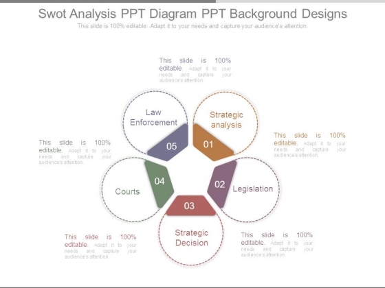 Swot Analysis Ppt Diagram Ppt Background Designs