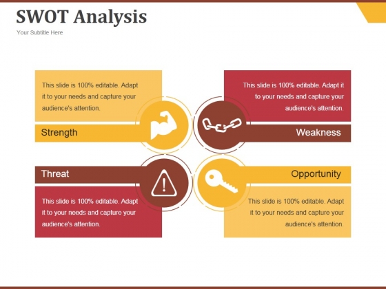 Swot Analysis Ppt PowerPoint Presentation Icon