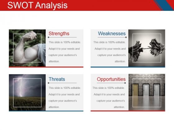 swot analysis template 3 ppt powerpoint presentation show design