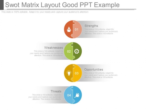 Swot Matrix Layout Good Ppt Example Swot Matrix Layout Good Ppt Example