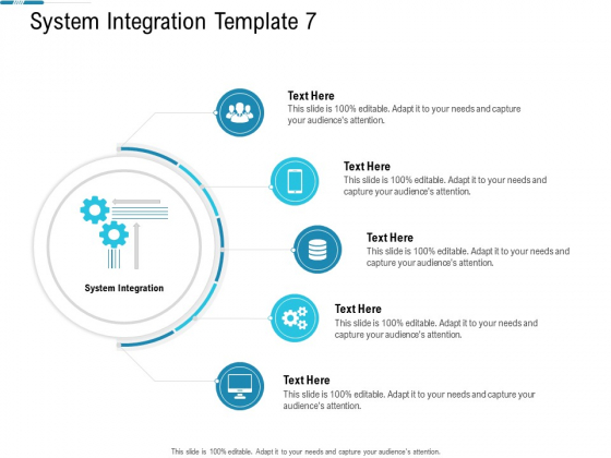 System Integration Model System Integration Template 7 Ppt Background Designs