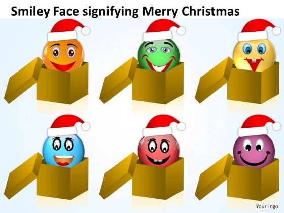 Santa Faces Coming Out Of Boxes Christmas Eve PowerPoint Templates Santa Faces Coming Out Of Boxes Christmas Eve PowerPoint Templates
