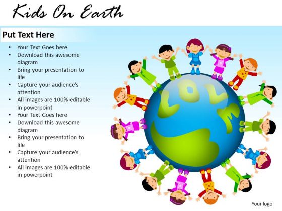 School Kids On Earth PowerPoint Slides And Ppt Template Diagrams School Kids On Earth PowerPoint Slides And Ppt Template Diagrams