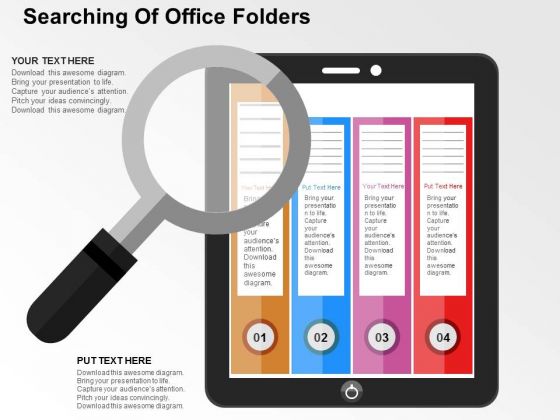 Searching Of Office Folders PowerPoint Templates Searching Of Office Folders PowerPoint Templates