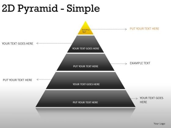 Sections 2d Pyramid Simple PowerPoint Slides And Ppt Diagram Templates Sections 2d Pyramid Simple PowerPoint Slides And Ppt Diagram Templates