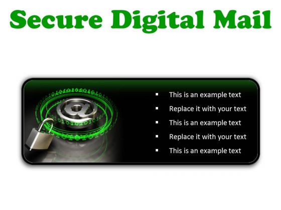 Secure Digital Mail Internet PowerPoint Presentation Slides R Secure Digital Mail Internet PowerPoint Presentation Slides R