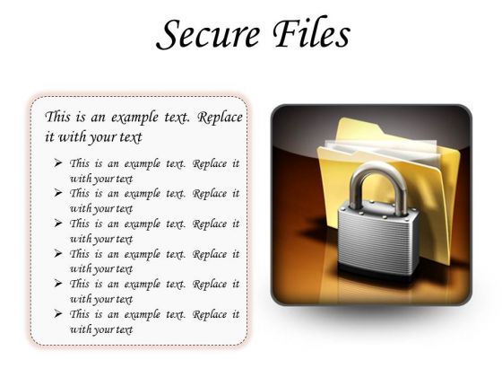 Secure Files Security PowerPoint Presentation Slides S Secure Files Security PowerPoint Presentation Slides S