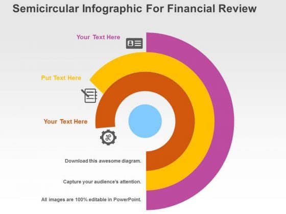 Semicircular Infographic For Financial Review PowerPoint Templates Semicircular Infographic For Financial Review PowerPoint Templates