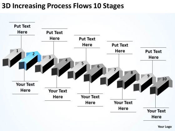 Serial Processing Vs Parallel Increasing Flows 10 Stages PowerPoint Slides Serial Processing Vs Parallel Increasing Flows 10 Stages PowerPoint Slides