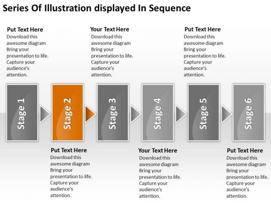 Series Of Illustration Displayed In Sequence Business Plan PowerPoint Templates Series Of Illustration Displayed In Sequence Business Plan PowerPoint Templates