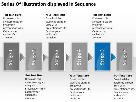 Series Of Illustration Displayed In Sequence Business Plan Templet PowerPoint Slides Series Of Illustration Displayed In Sequence Business Plan Templet PowerPoint Slides