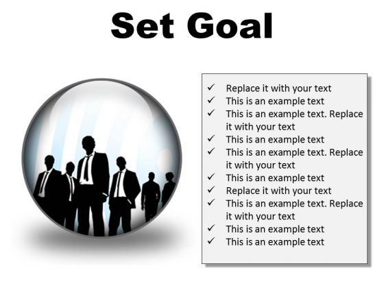 Set Goal Business PowerPoint Presentation Slides C Set Goal Business PowerPoint Presentation Slides C