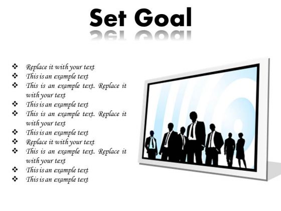 Set Goal Business PowerPoint Presentation Slides F Set Goal Business PowerPoint Presentation Slides F