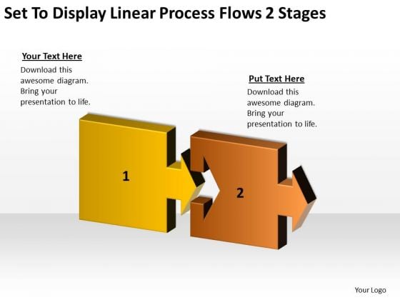 Set To Display Linear Process Flows 2 Stages Ppt Business Plan Help PowerPoint Templates Set To Display Linear Process Flows 2 Stages Ppt Business Plan Help PowerPoint Templates