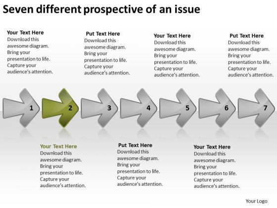 Seven Different Prospective Of An Issue Business Plan Outline Example PowerPoint Templates Seven Different Prospective Of An Issue Business Plan Outline Example PowerPoint Templates