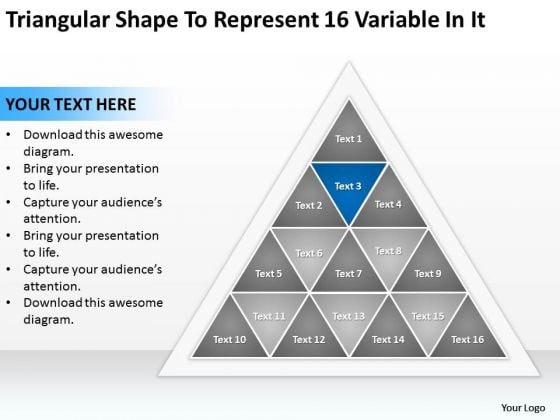 Shape To Represent 16 Variable In It Ppt Example Business Plan PowerPoint Templates Shape To Represent 16 Variable In It Ppt Example Business Plan PowerPoint Templates