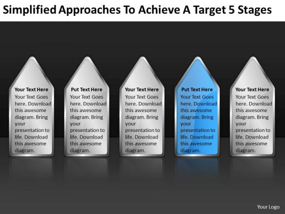 Simplified Approaches To Achieve Target 5 Stages Start Up Business Plan PowerPoint Slides Simplified Approaches To Achieve Target 5 Stages Start Up Business Plan PowerPoint Slides