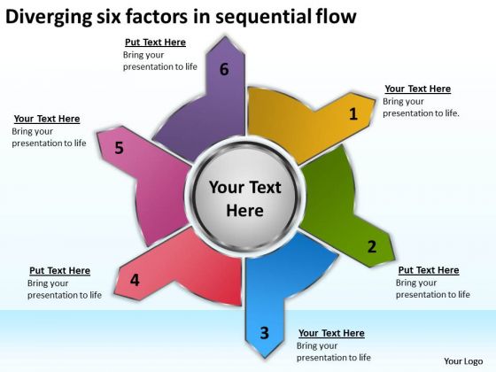 Six Factors In Sequential Flow Relative Circular Arrow Diagram PowerPoint Templates Six Factors In Sequential Flow Relative Circular Arrow Diagram PowerPoint Templates