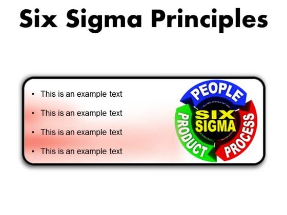 Six Sigma Principles Business PowerPoint Presentation Slides R Six Sigma Principles Business PowerPoint Presentation Slides R