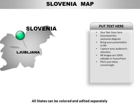 Slovenia Country PowerPoint Maps Slovenia Country PowerPoint Maps
