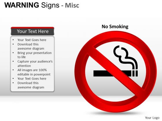Smoking Warning Signs PowerPoint Slides And Ppt Diagram Templates Smoking Warning Signs PowerPoint Slides And Ppt Diagram Templates