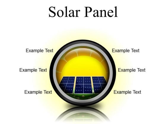 Solar Panel Geographical PowerPoint Presentation Slides Cc