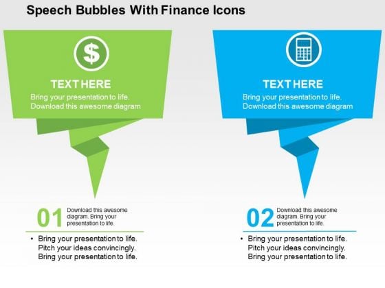 Speech Bubbles With Finance Icons PowerPoint Templates Speech Bubbles With Finance Icons PowerPoint Templates