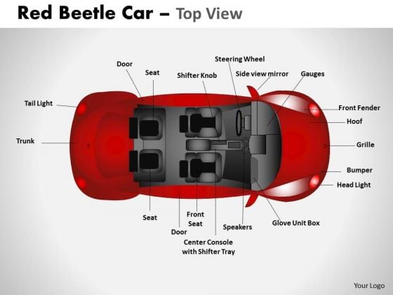 Speedster Red Beetle Car PowerPoint Slides And Ppt Diagram Templates Speedster Red Beetle Car PowerPoint Slides And Ppt Diagram Templates