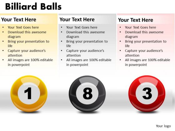 Sphere Billiard Balls PowerPoint Slides And Ppt Diagram Templates Sphere Billiard Balls PowerPoint Slides And Ppt Diagram Templates