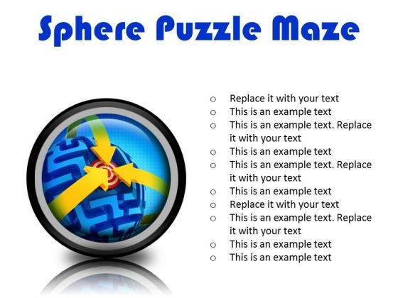 Sphere Maze Puzzle Business PowerPoint Presentation Slides Cc Sphere Maze Puzzle Business PowerPoint Presentation Slides Cc