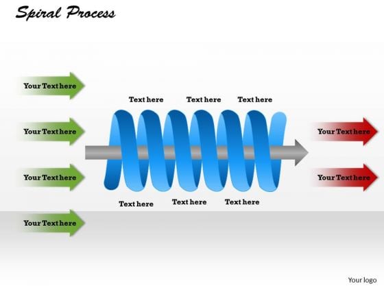 Spiral Process PowerPoint Presentation Template Spiral Process PowerPoint Presentation Template