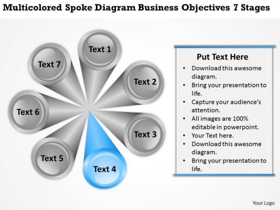 Spoke Diagram Business Objectives 7 Stages Ppt Plan PowerPoint Slides Spoke Diagram Business Objectives 7 Stages Ppt Plan PowerPoint Slides
