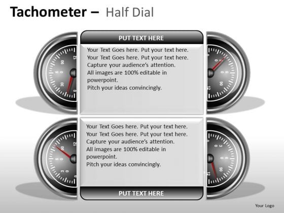 Sports Tachometer Half Dial PowerPoint Slides And Ppt Diagram Templates