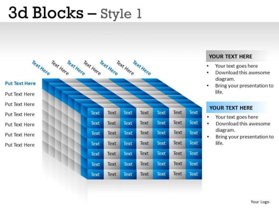 Square 3d Blocks 1 PowerPoint Slides And Ppt Diagram Templates Square 3d Blocks 1 PowerPoint Slides And Ppt Diagram Templates