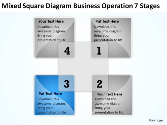 Square Diagram Business Operation 7 Stages Ppt Samples Of Plans PowerPoint Templates Square Diagram Business Operation 7 Stages Ppt Samples Of Plans PowerPoint Templates
