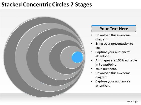 Stacked Concentric Circles 7 Stages Best Business Plans PowerPoint Templates Stacked Concentric Circles 7 Stages Best Business Plans PowerPoint Templates