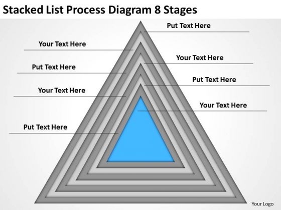 Stacked List Process Diagram 8 Stages Starting Business PowerPoint Slides Stacked List Process Diagram 8 Stages Starting Business PowerPoint Slides