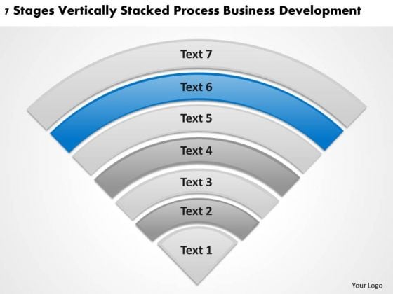 Stacked Process Business Deveopment Sample Plan Outline PowerPoint Slides Stacked Process Business Deveopment Sample Plan Outline PowerPoint Slides